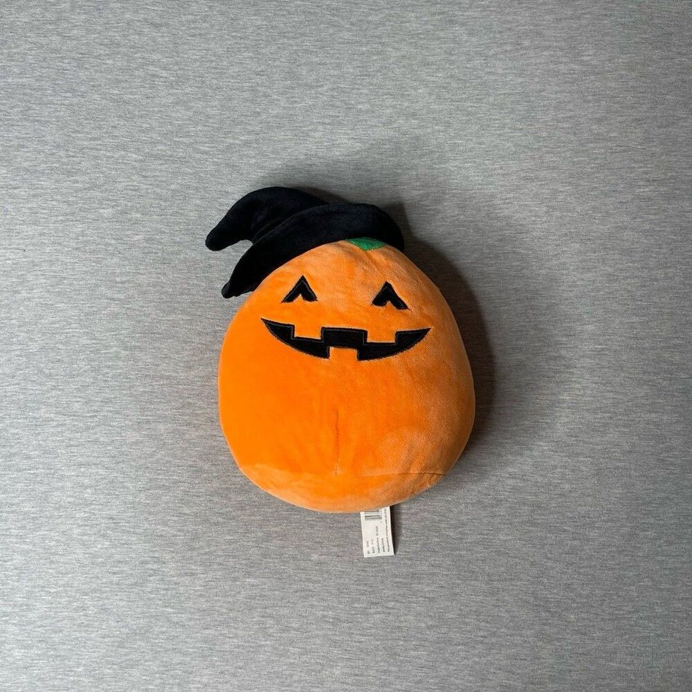 Squishmallow Paige the Halloween Pumpkin Official Kellytoy Plush - 8”